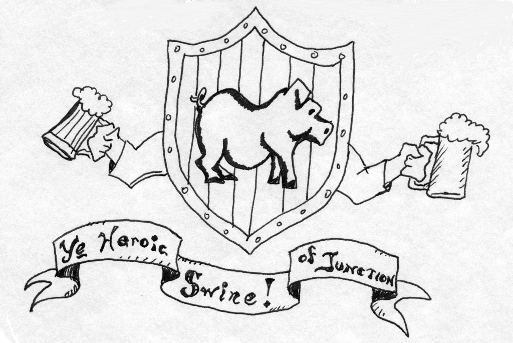 Art by Aaron Potter, 2015. Used with permission. From the Journal of Sutton, an occasional artistic representation of our campaign's shenanigans.